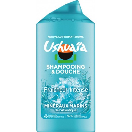 USHUAIA Shampooing douche minéraux marins 250ml