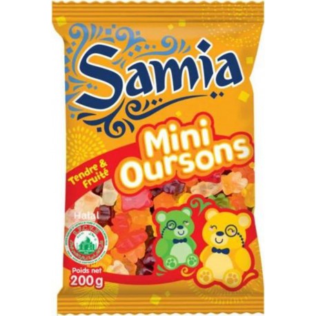 SAMIA MINI OURSONS HALAL 200g
