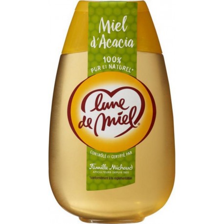 Lune de Miel 100% Pur et Naturel 100% Miel d’Acacia 500g