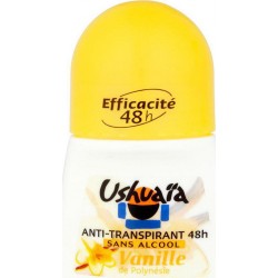 Ushuaïa Déodorant à la Vanille de Polynésie 48H roll-on 50ml