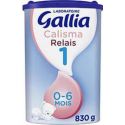 Laboratoire Gallia Lait en poudre 1er âge Calisma Relais 830g