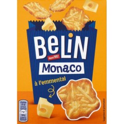 BELIN Monaco Crackers à l'Emmental 100g (lot de 5)