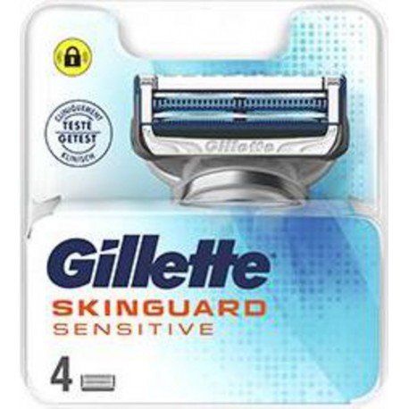 GILLETTE LAMES SKINGUARD X4