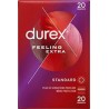 DUREX FEELING EXTRA X20 boîte 20 préservatifs