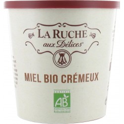 LA RUCHE MIEL BIO FLEURS CREMEUX 750g
