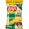 LAY'S PAYSANNES CHIPS PAYSANNE SACHET 365GR 1CT ONDULE NATURE