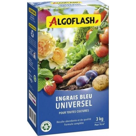 Algoflash Engrais Bleu Universel 3Kg