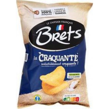 Bret's chips La Craquante Sel de Guerande 125g