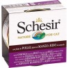 G Patee Pour Chat En elée Natural Schesir Boîte 85 85g Poulet Boeuf Riz l'unité de 0.09Kg
