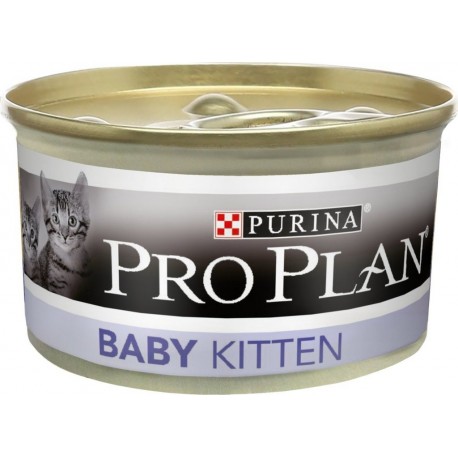 Purina Proplan Baby Kitten Mousse Poulet 24x85g 2.04Kg
