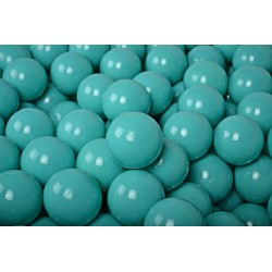 NC Ensemble De Boules En Plastique, 50 Pcs, Turquoise