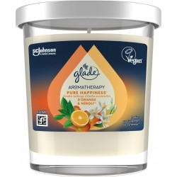 Glade Bougie Aromathérapie Pure Happiness Orange & Néroli