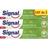 SIGNAL Dentifrice Intégral 8 Haleine Fraîche Prébiotique lot de 3 tubes de 75ml