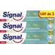 SIGNAL Dentifrice Integral 8 Interdentaire Effet Prébiotique lot de 3 dentifrices de 75ml