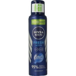 NIVEA Déodorant compressé Homme fresh active 125ml