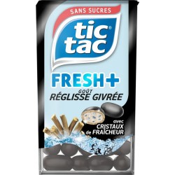 TIC TAC FRESH+ REGLISSE GIVREE 41g