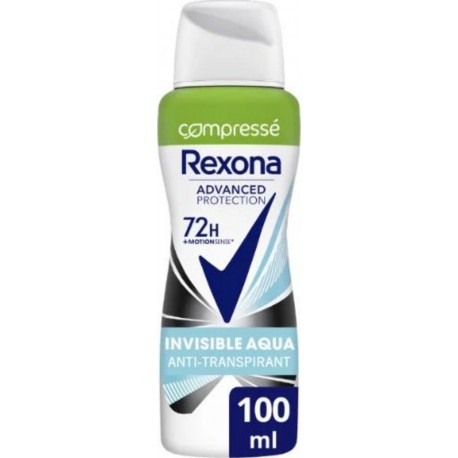 REXONA ADVANCED PROTECTION DEO SANS ALCOOL 72 H D'EFFICACITE & ANTITRACES 100ml