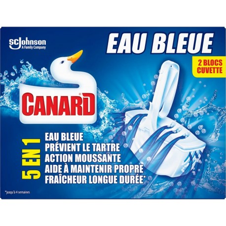 CANARD BLOC WC COULEUR EAU BLEU