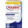Polident Anti-Bactérien Comprimés Quotidiens 108 Comprimés (lot de 3)
