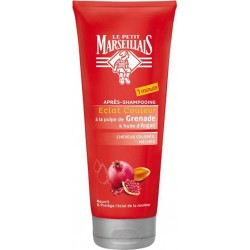 Le Petit Marseillais Après Shampooing Éclat Couleur à la Pulpe de Grenade à l’Huile d’Argan 200ml (lot de 4)