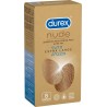 Durex Préservatif nude extra large x8 boîte 8