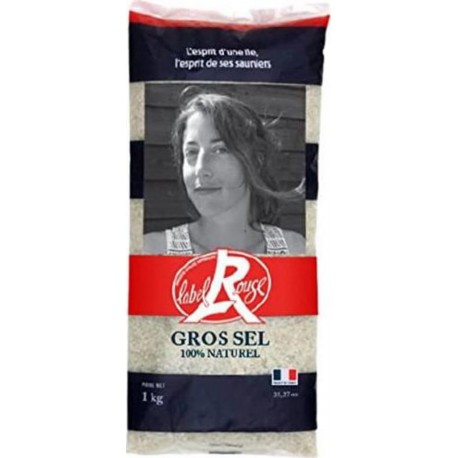 SEL MARIN NOIRMOUTIER Label Rouge Gros Sel 1Kg
