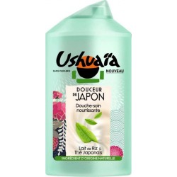 USHUAIA Douche-soin Douceur du Japon lait de riz/ thé japonais 250ml