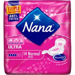 Nana Serviettes Hygiéniques Ultra Normal Plus x14