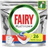Fairy Capsules pour lave-vaisselle tout-en-1 platinum+ citron peps x26