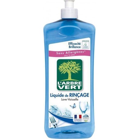 L'Arbre Vert L’Arbre Vert Liquide de Rinçage Lave-Vaisselle 750ml (lot de 4)