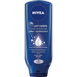 Nivea Lait Corps Sous La Douche Nourrisante à l’Huile d’Amande Douce Peaux Très Sèches 250ml (lot de 6)