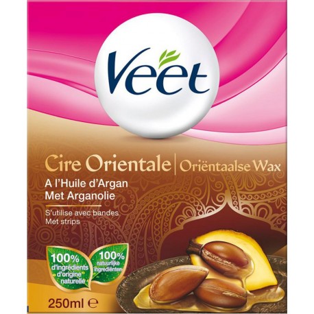 Veet Cire Orientale à l’Huile d’Argan 250ml (lot de 2)