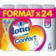 Lotus Confort Papier Toilette Aquatube Blanc x24 rouleaux (lot de 4 soit 96 rouleaux)