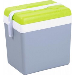 Eda Glacière Grise Couvercle Vert Pistache 35L