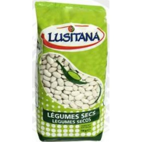 Lusitana Haricot blanc sec 1Kg