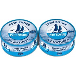 Petit Navire Thon Albacore au naturel 2x112g 224g