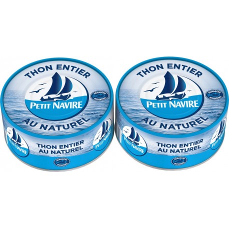 Petit Navire Thon Albacore au naturel 2x112g 224g