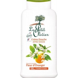 Le Petit Olivier Crème de Douche Extra Douce à l’Extrait Naturel de Fleur d’Oranger 500ml