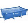 INTEX Piscine Tubulaire Metal Frame Junior Rectangulaire 2,6m x 1,6m x 0,65m 28271NP