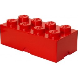 LEGO 8 Classic Storage Brick  Bright Red