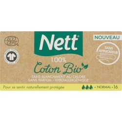 Vania Tampons Coton Bio normal x16