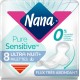 NANA Serviette hygiénique nuit x8