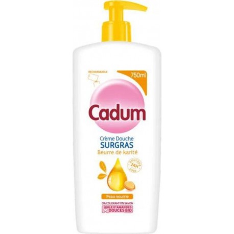 CADUM Crème Douche SURGRAS Beurre de karité 750ml