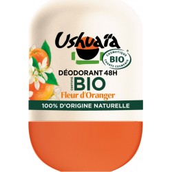 Ushuaia Déodorant à la fleur d'oranger Bio 50ml