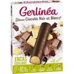 Gerlinéa Barres Chocolatées Noir & Blanc 12x31g 372g