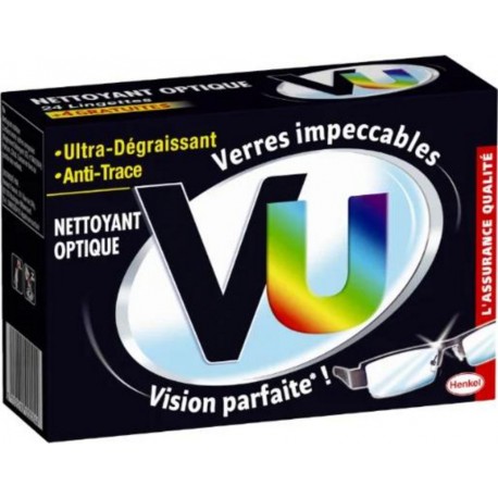 VU NETTOYANT OPTIQUE 24 Lingettes