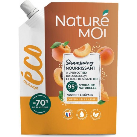 NATURE MOI Shampooing Nourissant à l’Abricot BIO 500ml