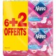 Nana Serviettes Hygiéniques Ultra Normal Plus Deofresh x14 6+2 offerts soit 8 paquets
