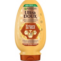 GARNIER ULTRA DOUX Après-shampoing Cheveux Fragiles et Cassants Trésors de Miel Reconstituant 250ml