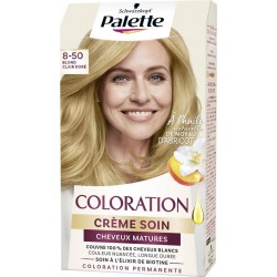 Schwarzkopf CLAIR PALETTE ELIXIR DE BIOTINE & HUILE DE NOYAUX D'ABRICOT crème soin 8-50 blond clair doré